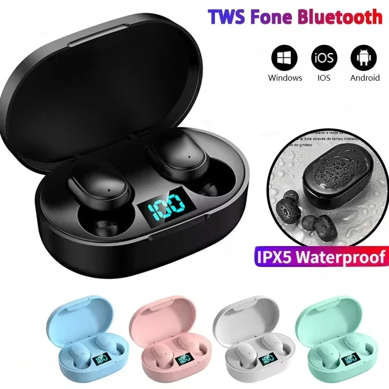 E6S Pro Wireless Earbuds – Clear Sound & Smart LED Displa