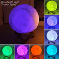 3D LED Moon Lamp – Cozy Night Light for Bedroom Decoration