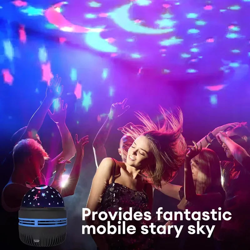 LED Starry Sky Projector Lamp for Home & Room Atmosphere